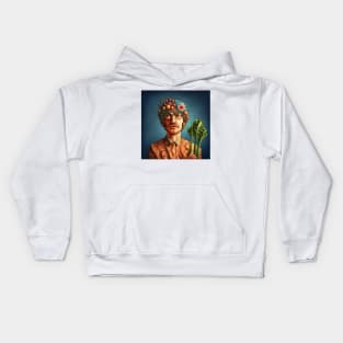 Frank the Hippie Farmer Kids Hoodie